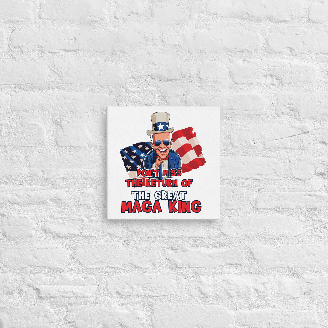 DON'T MISS THE RETURN OF THE GREAT MAGA KING Canvas