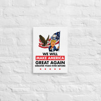 Thumbnail for WE WILL MAKE AMERICA GREAT AGAIN Canvas