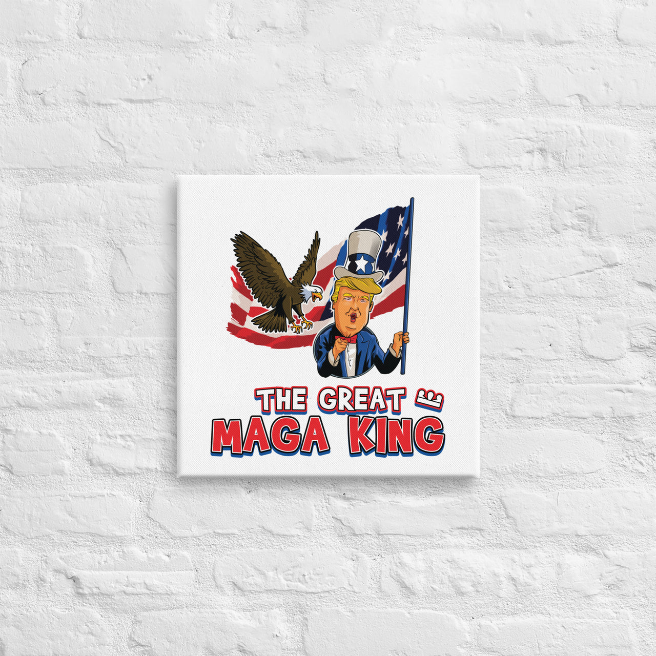 THE GREAT MAGA KING Canvas