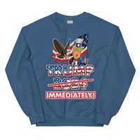 Thumbnail for TRUMP IMMEDIATELY Unisex Crew Neck Sweatshirt