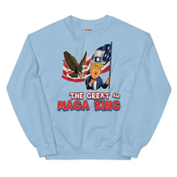 Thumbnail for THE GREAT MAGA KING Unisex Crew Neck Sweatshirt