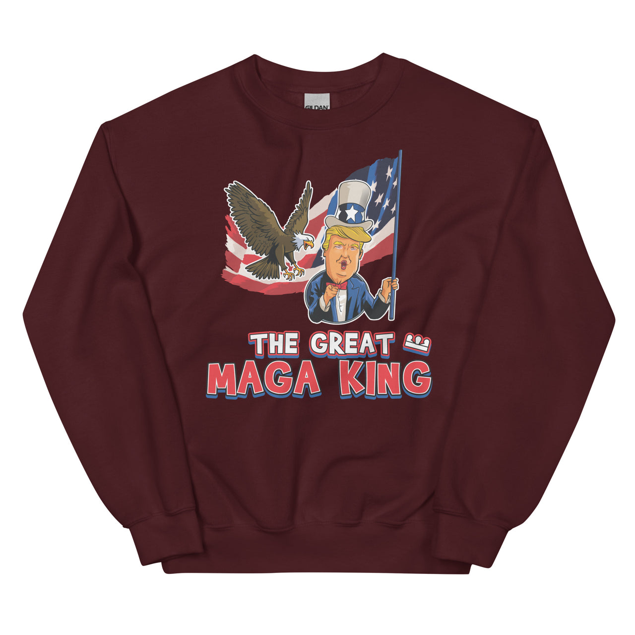 THE GREAT MAGA KING Unisex Crew Neck Sweatshirt