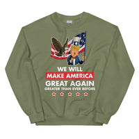 Thumbnail for WE WILL MAKE AMERICA GREAT AGAIN Unisex Crew Neck Sweatshirt