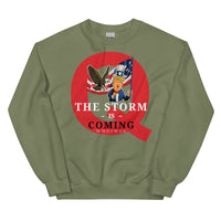 Thumbnail for THE STORM IS COMING Unisex Crew Neck Sweatshirt