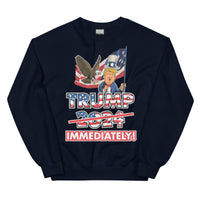 Thumbnail for TRUMP IMMEDIATELY Unisex Crew Neck Sweatshirt