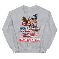 Thumbnail for TRUMP IMMEDIATELY Unisex Crew Neck Sweatshirt