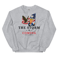 Thumbnail for THE STORM IS COMING Unisex Crew Neck Sweatshirt