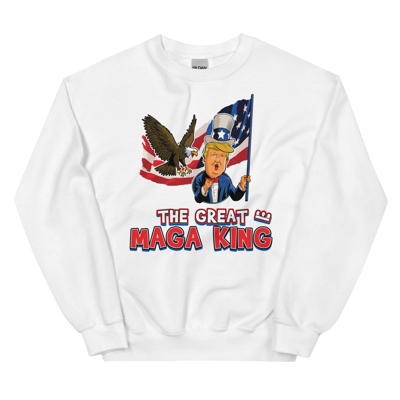 THE GREAT MAGA KING Unisex Crew Neck Sweatshirt