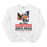 Thumbnail for WE WILL MAKE AMERICA GREAT AGAIN Unisex Crew Neck Sweatshirt