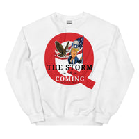 Thumbnail for THE STORM IS COMING Unisex Crew Neck Sweatshirt