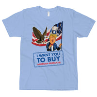 Thumbnail for I WANT YOU TO BUY AMERICAN PRODUCTS T-Shirt