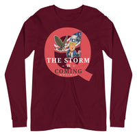 Thumbnail for THE STORM IS COMING Unisex Long Sleeve Tee