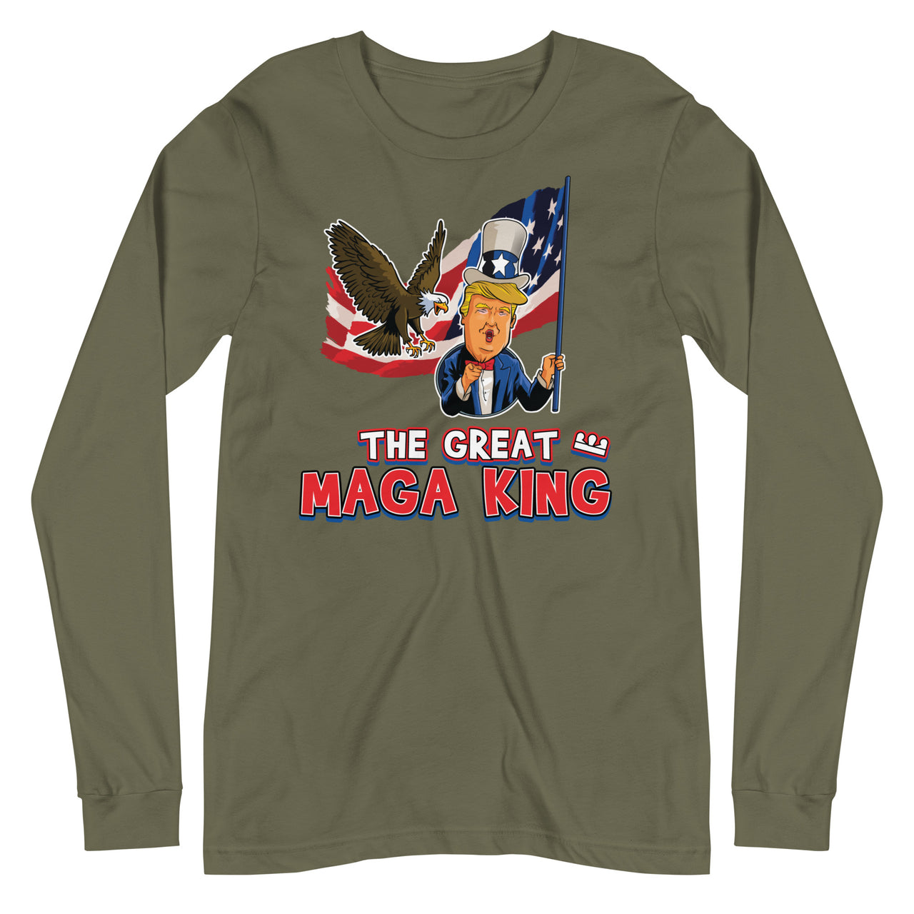 THE GREAT MAGA KING Unisex Long Sleeve Tee