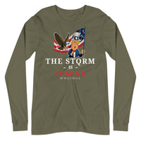 Thumbnail for THE STORM IS COMING Unisex Long Sleeve Tee