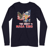 Thumbnail for THE GREAT MAGA KING Unisex Long Sleeve Tee