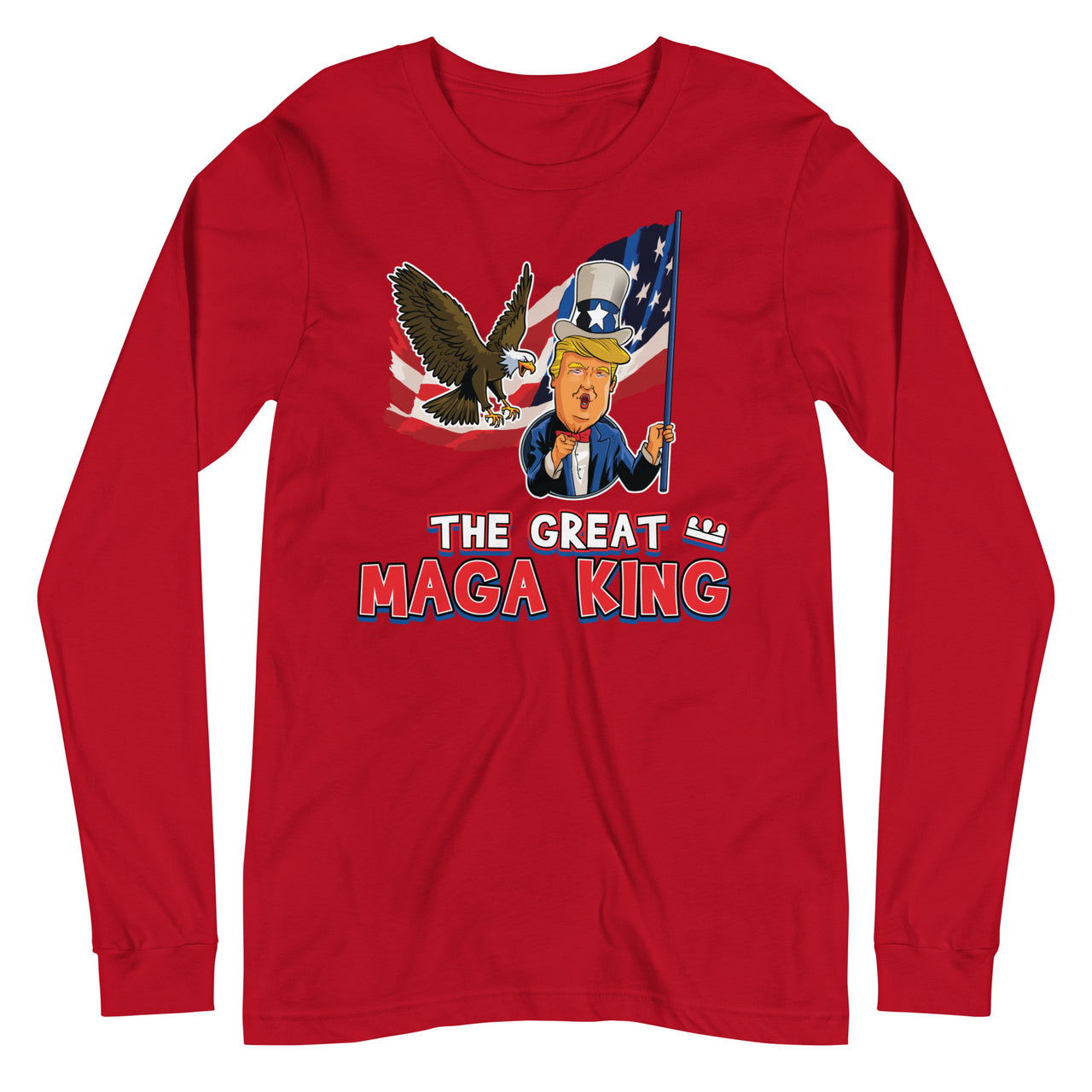 THE GREAT MAGA KING Unisex Long Sleeve Tee