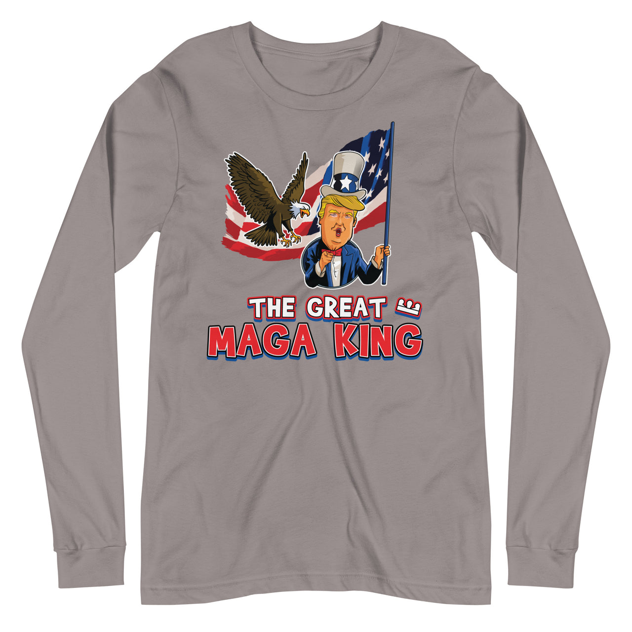 THE GREAT MAGA KING Unisex Long Sleeve Tee