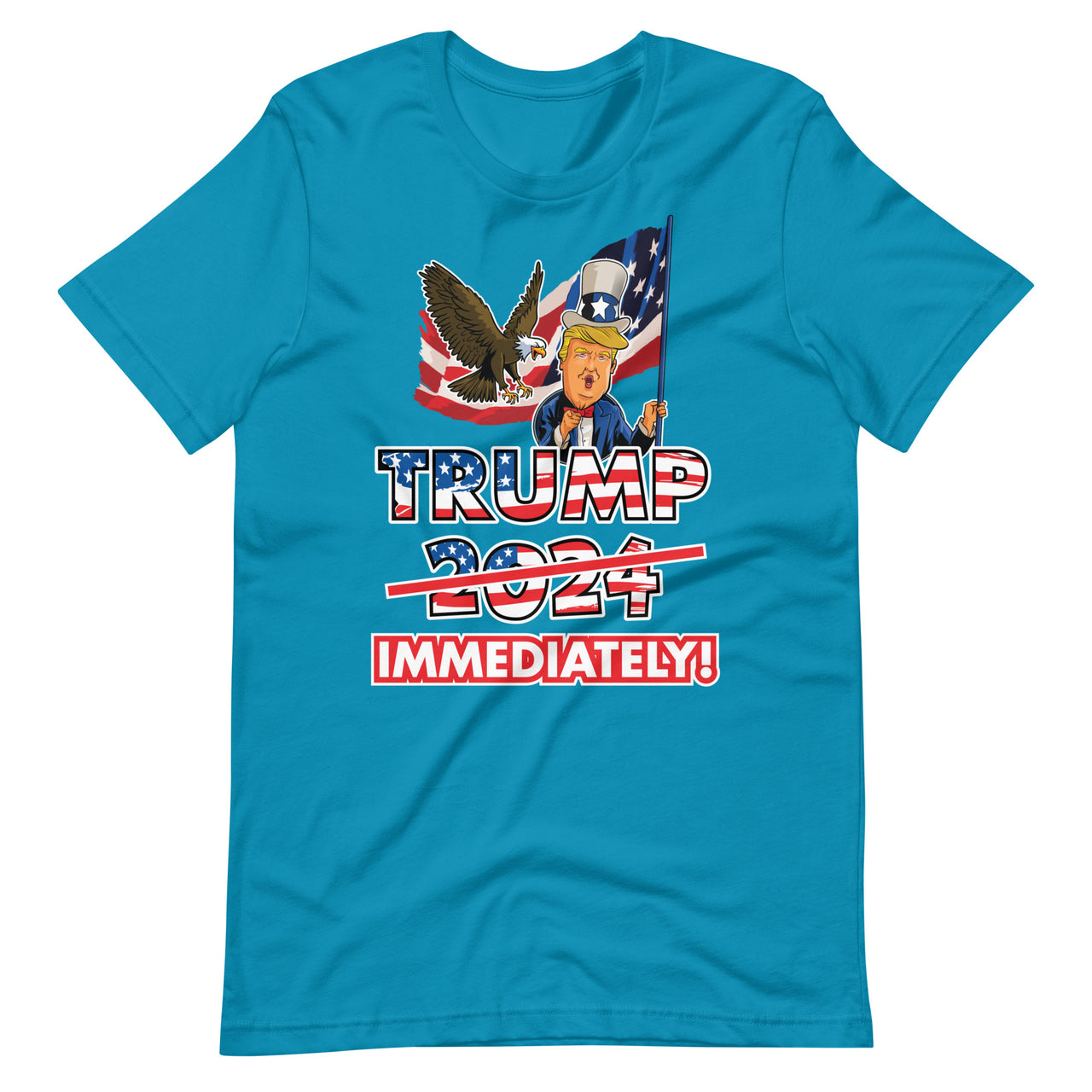 TRUMP IMMEDIATELY Unisex t-shirt