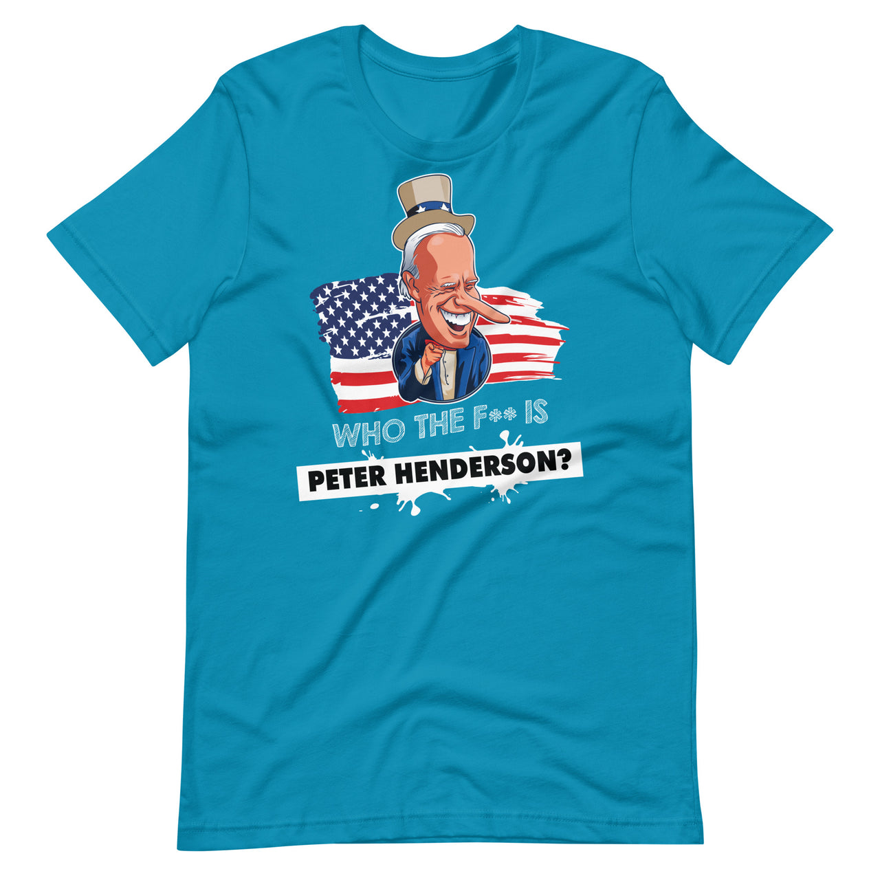 WHO THE F** IS PETER HENDERSON Unisex t-shirt