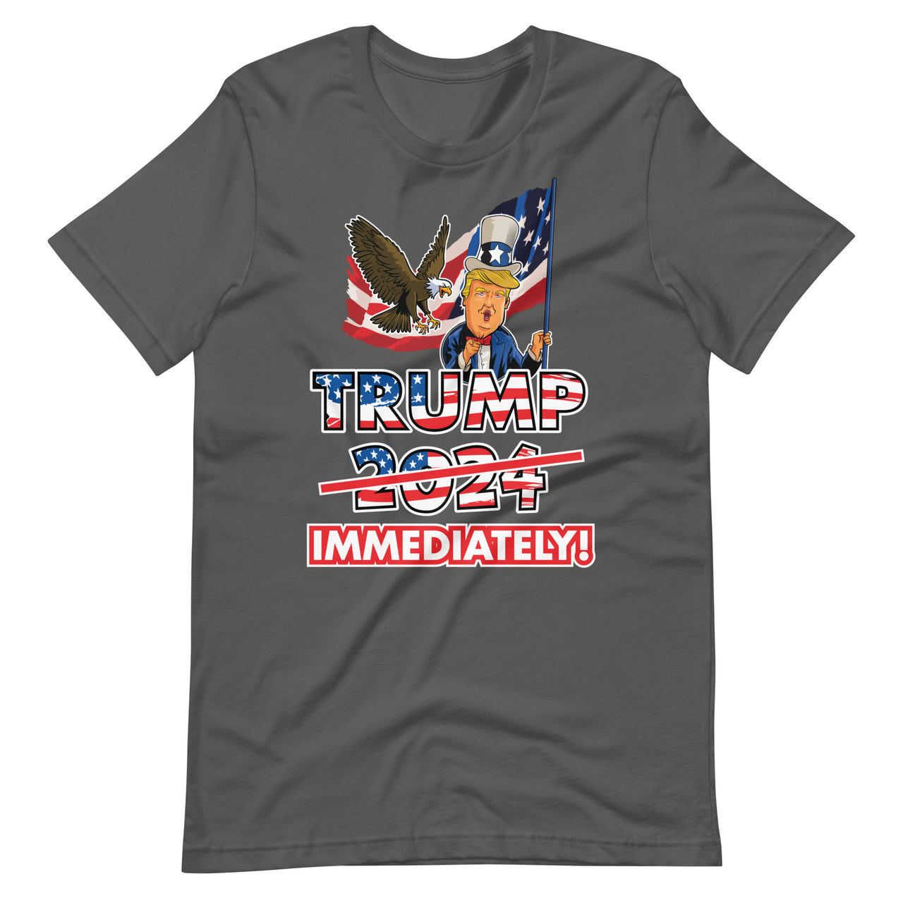 TRUMP IMMEDIATELY Unisex t-shirt