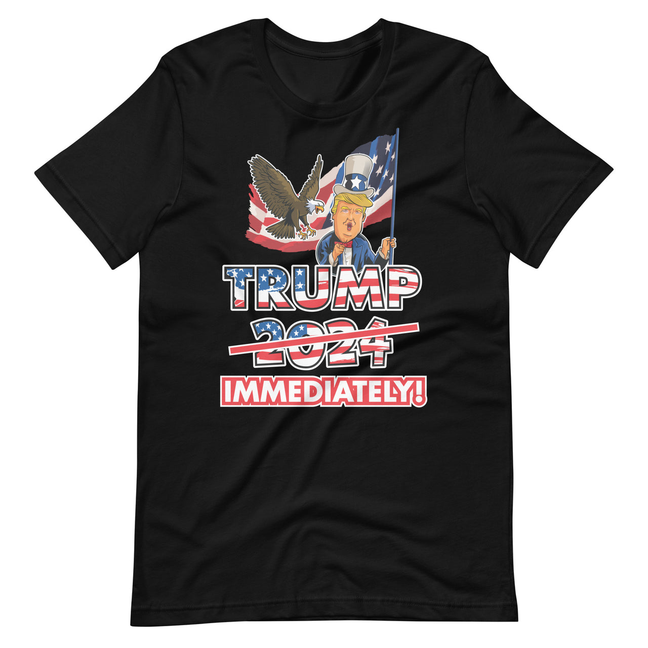 TRUMP IMMEDIATELY Unisex t-shirt