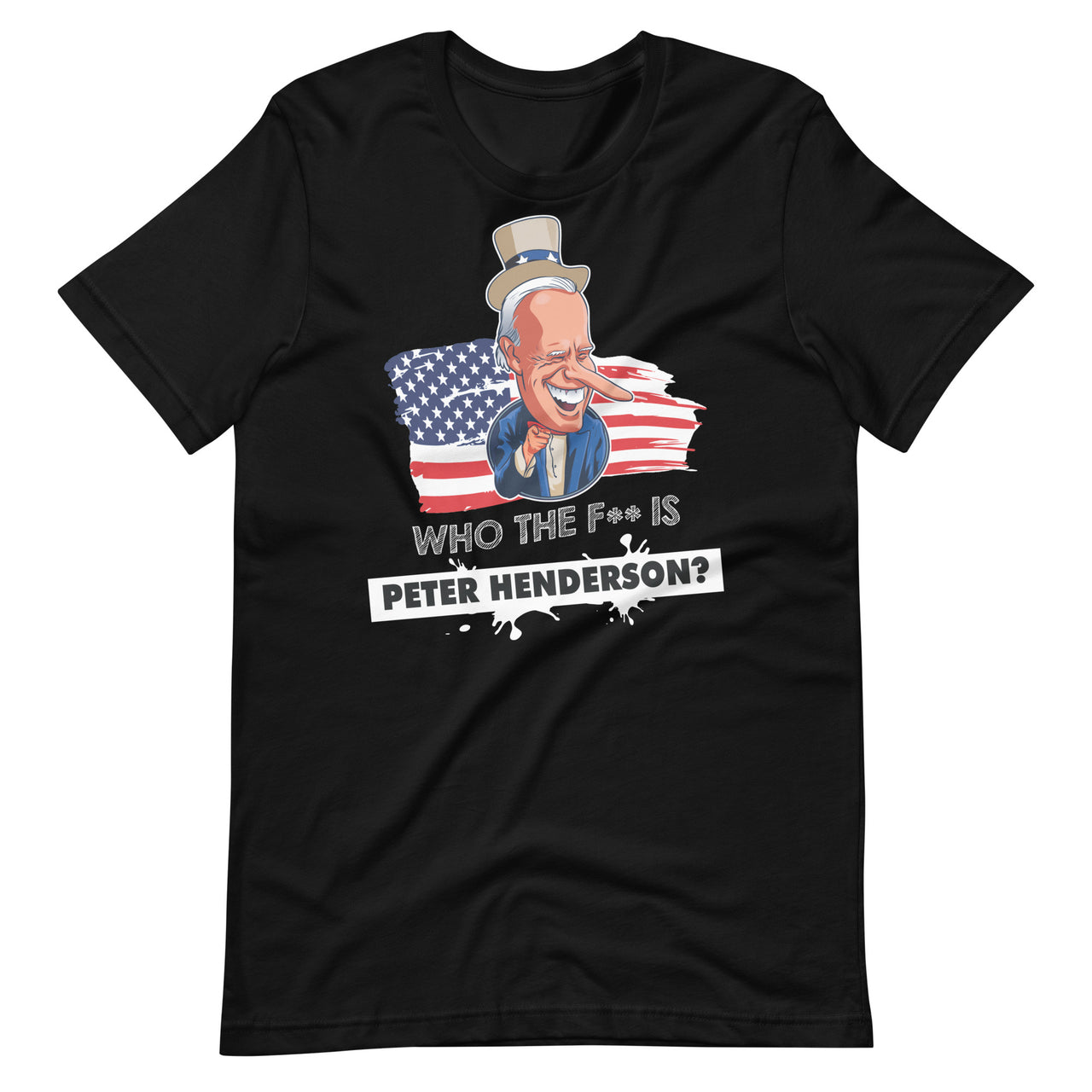 WHO THE F** IS PETER HENDERSON Unisex t-shirt