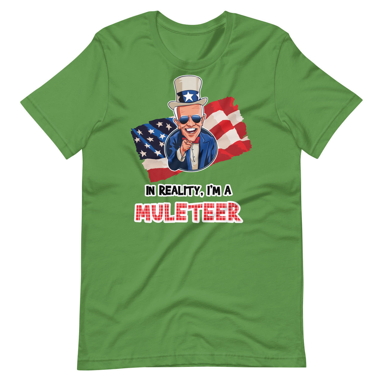 IN REALITY, I'M A MULETEER Unisex t-shirt