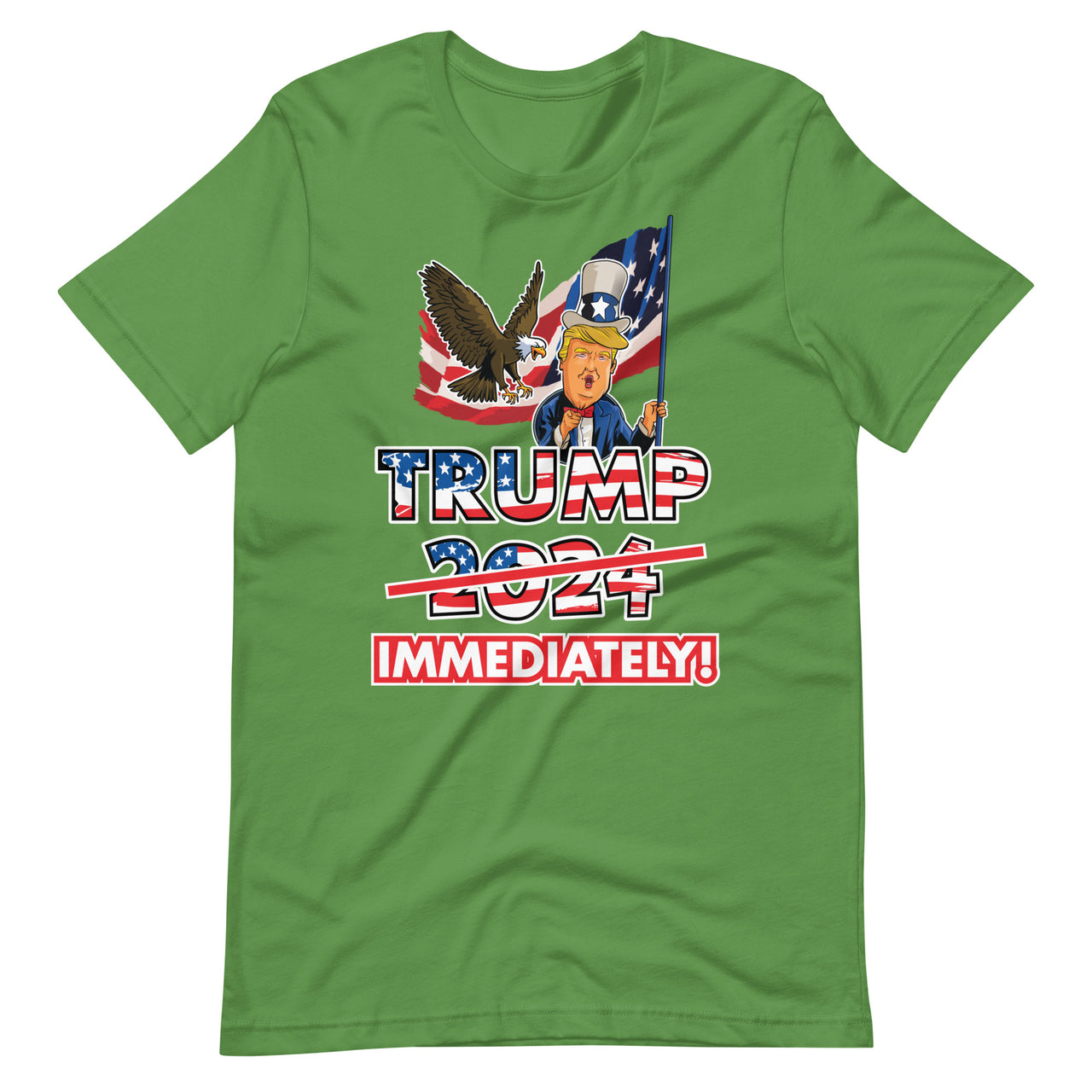 TRUMP IMMEDIATELY Unisex t-shirt