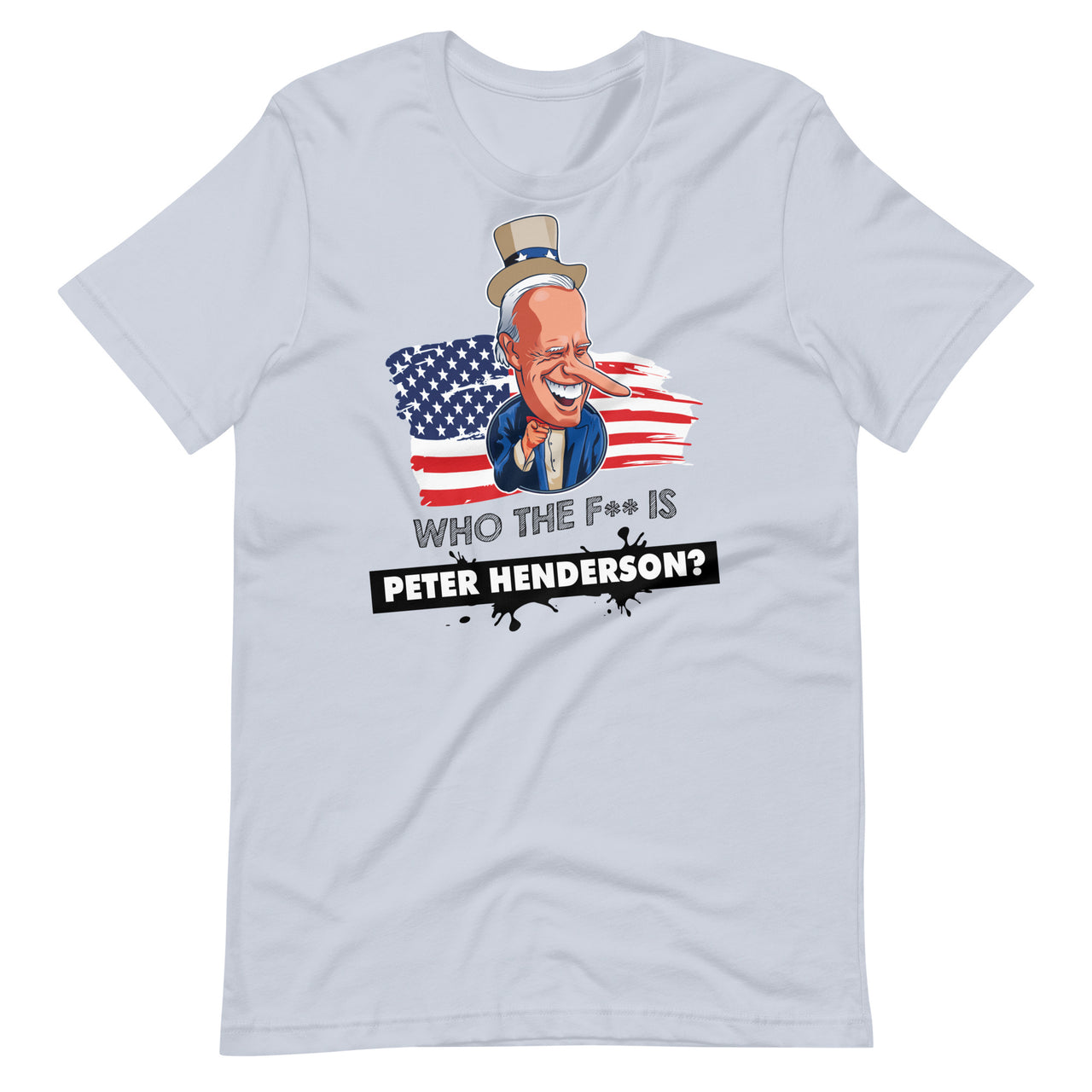 WHO THE F** IS PETER HENDERSON Unisex t-shirt