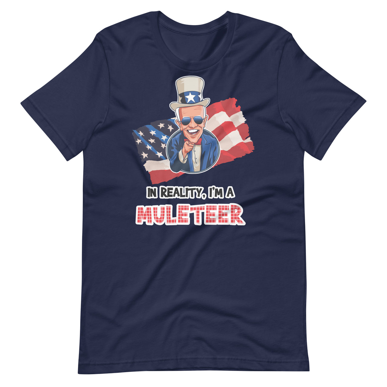 IN REALITY, I'M A MULETEER Unisex t-shirt