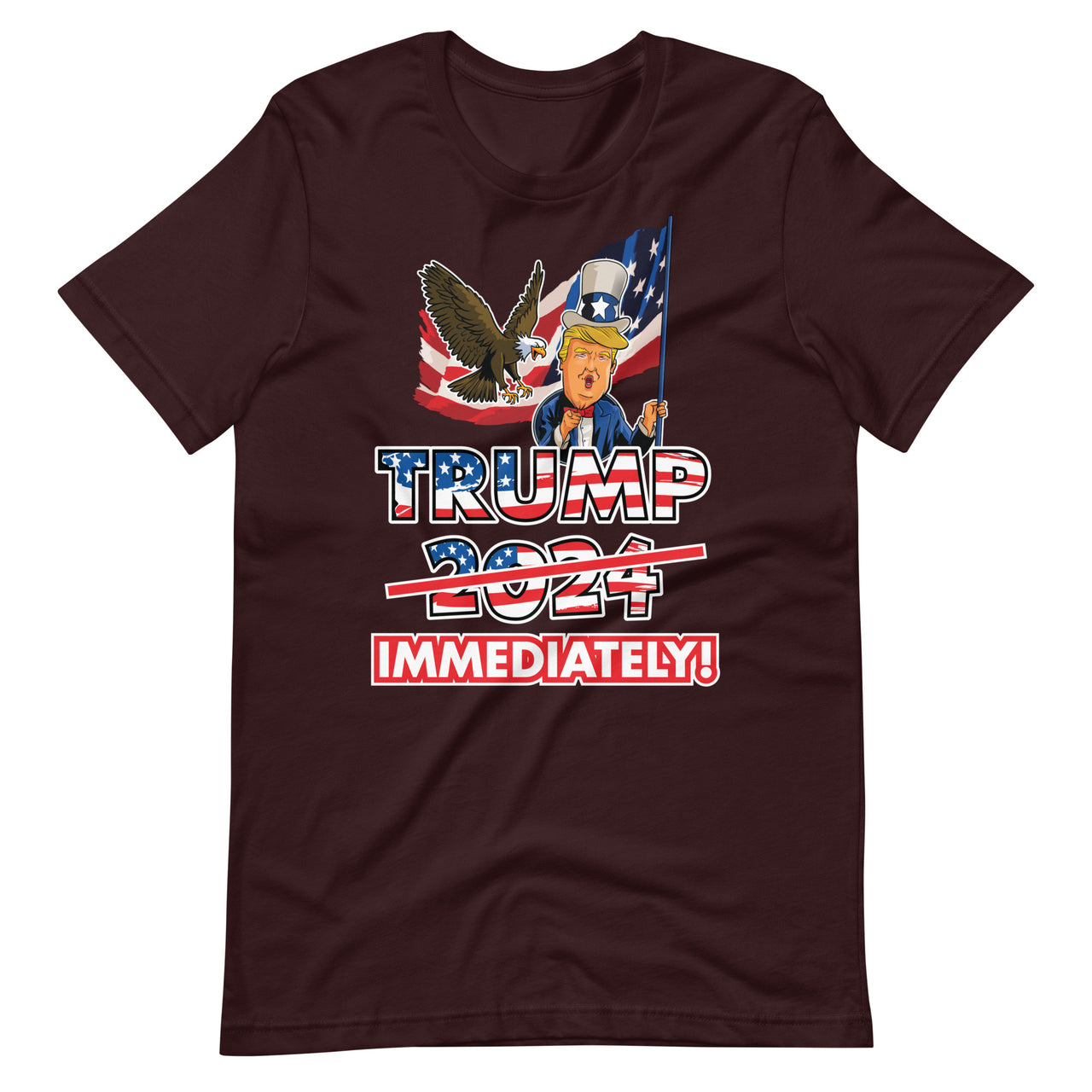 TRUMP IMMEDIATELY Unisex t-shirt