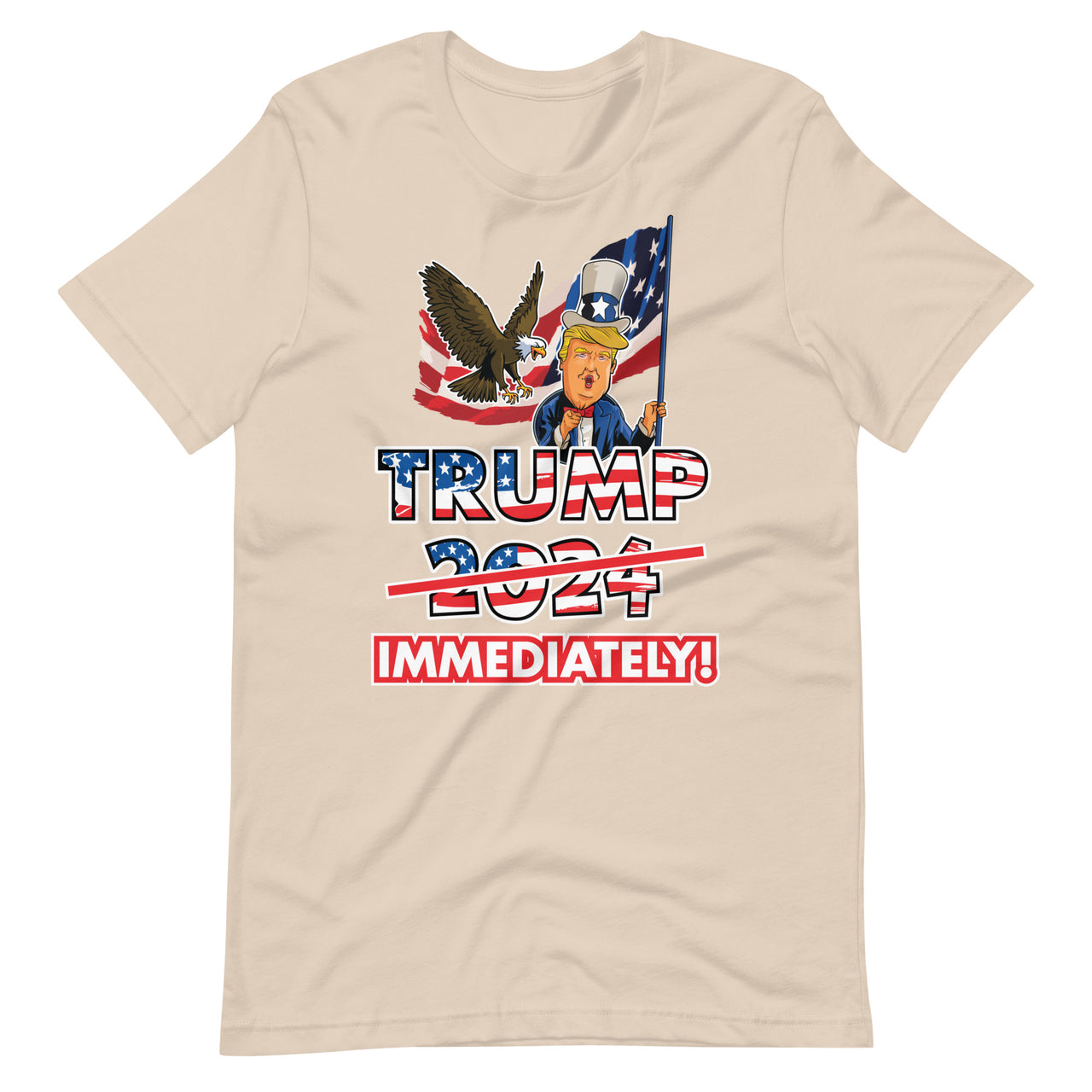 TRUMP IMMEDIATELY Unisex t-shirt