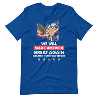 Thumbnail for WE WILL MAKE AMERICA GREAT AGAIN Unisex t-shirt