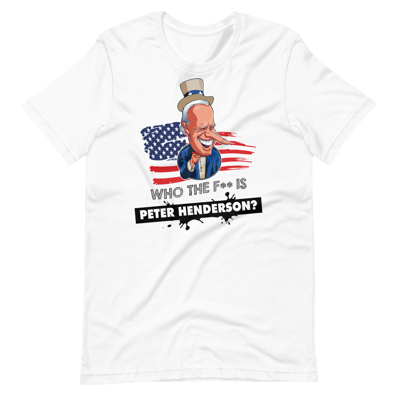 WHO THE F** IS PETER HENDERSON Unisex t-shirt