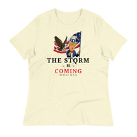 Thumbnail for THE STORM IS COMING Women's Relaxed T-Shirt