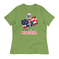 Thumbnail for IN REALITY, I'M A MULETEER Women's Relaxed T-Shirt