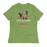 Thumbnail for THE STORM IS COMING Women's Relaxed T-Shirt