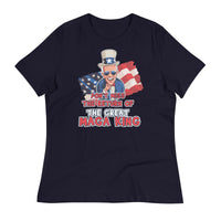 Thumbnail for DON'T MISS THE RETURN OF THE GREAT MAGA KING Women's Relaxed T-Shirt