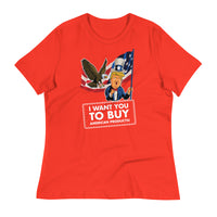 Thumbnail for I WANT YOU TO BUY AMERICAN PRODUCTS Women's Relaxed T-Shirt