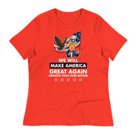 Thumbnail for WE WILL MAKE AMERICA GREAT AGAIN Women's Relaxed T-Shirt